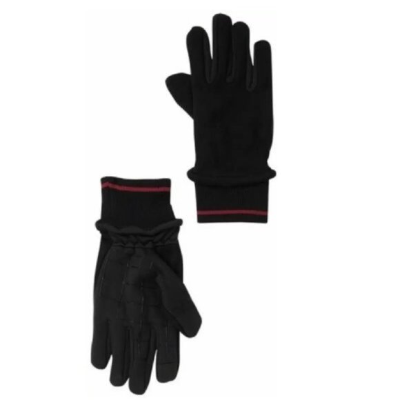 Levi's Jersey Fleece Mixed Media Gloves - Picture 1 of 4